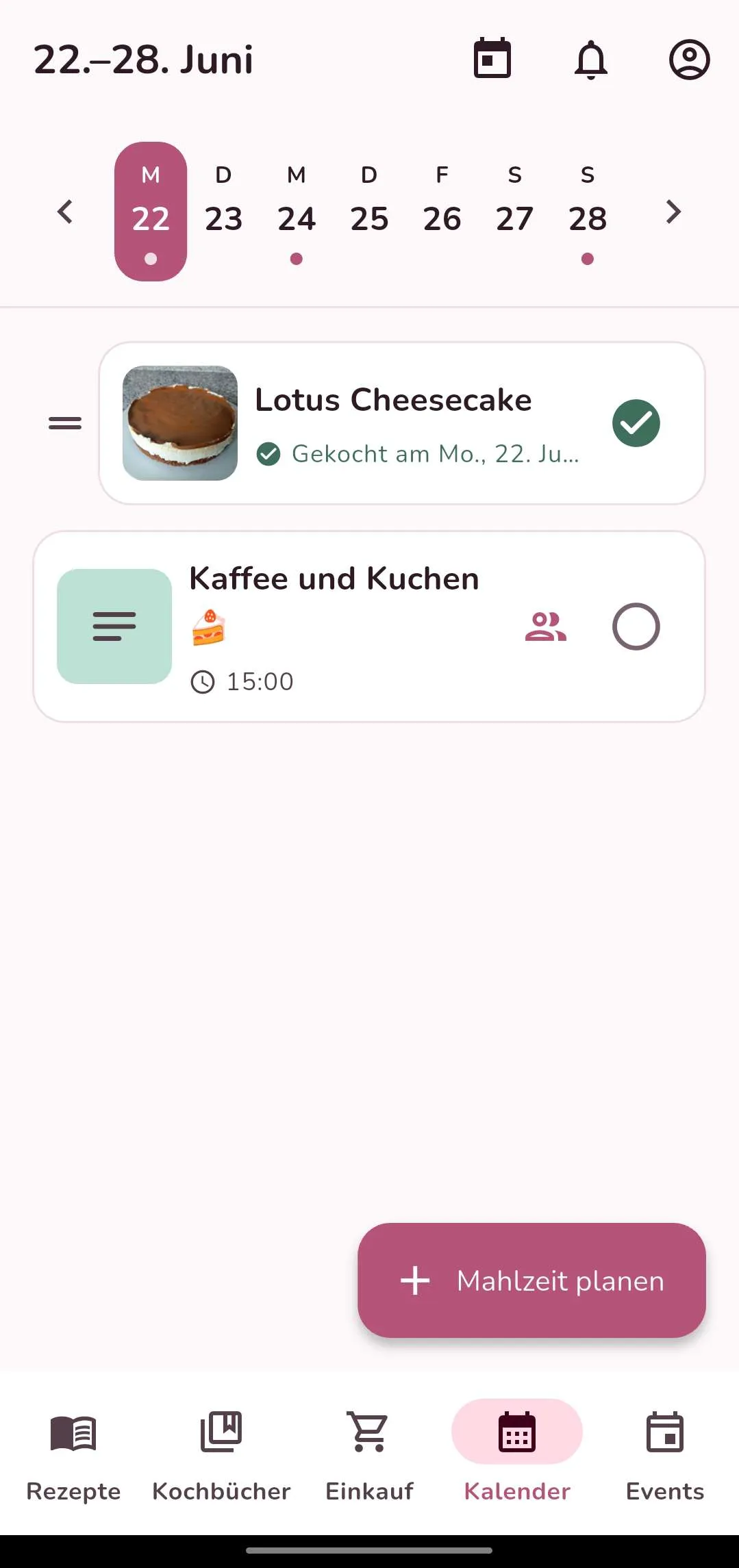 Happi Happi: Essensplan für die ganze Woche